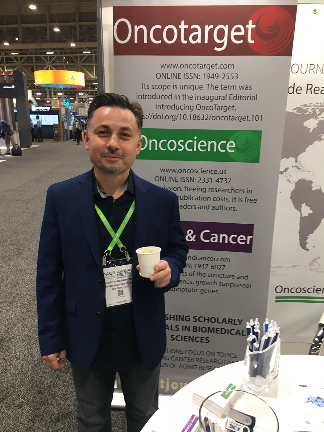 at the AACR2022 Booth Photo 6